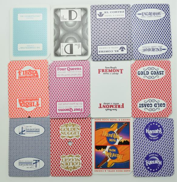 52 Different Las Vegas Casino Playing Cards VINTAGE & RECENT 1 Complete Deck