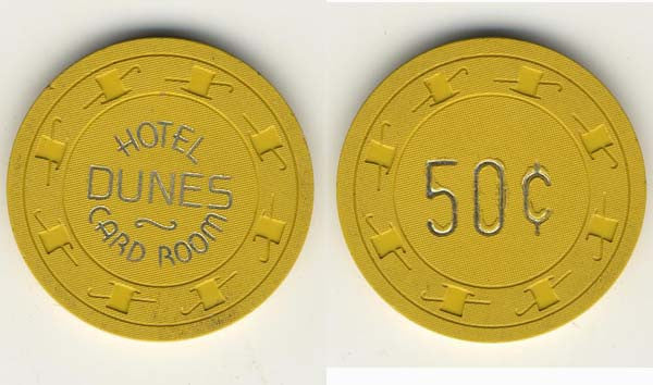 Dunes 50cent Chip - Spinettis Gaming