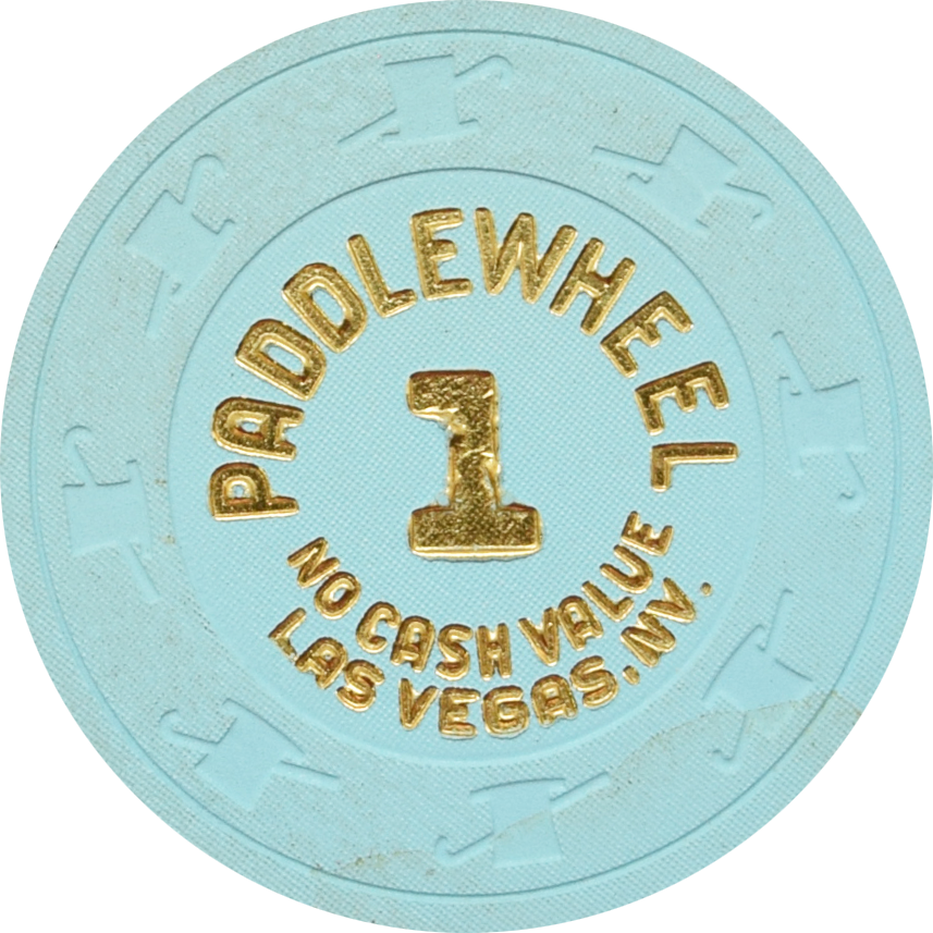 Paddlewheel Casino Las Vegas Nevada 1 NCV Chip 1988