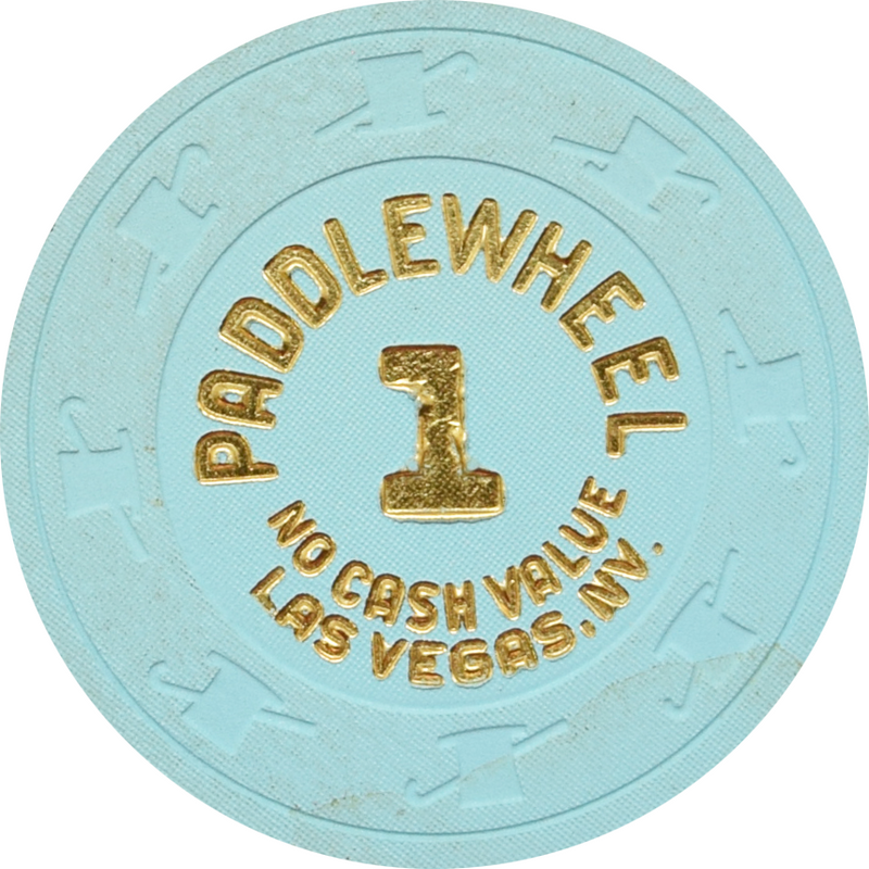Paddlewheel Casino Las Vegas Nevada 1 NCV Chip 1988