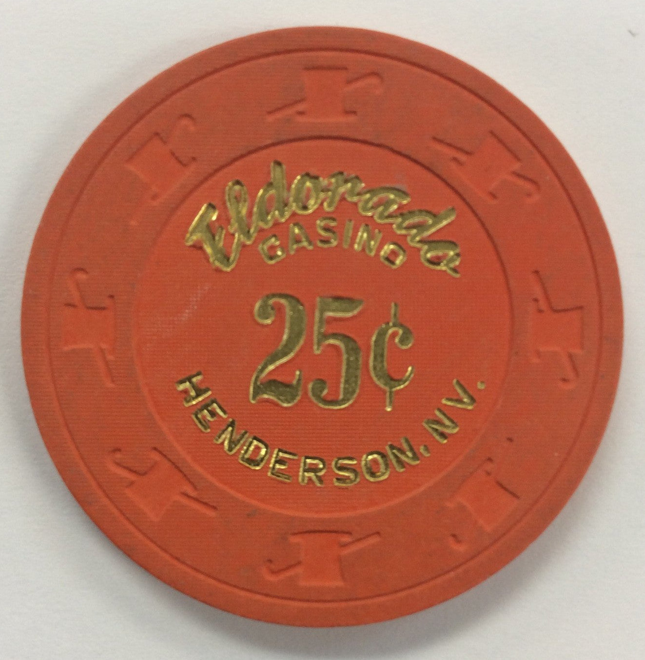 Eldorado Casino 25cent Chip - Spinettis Gaming