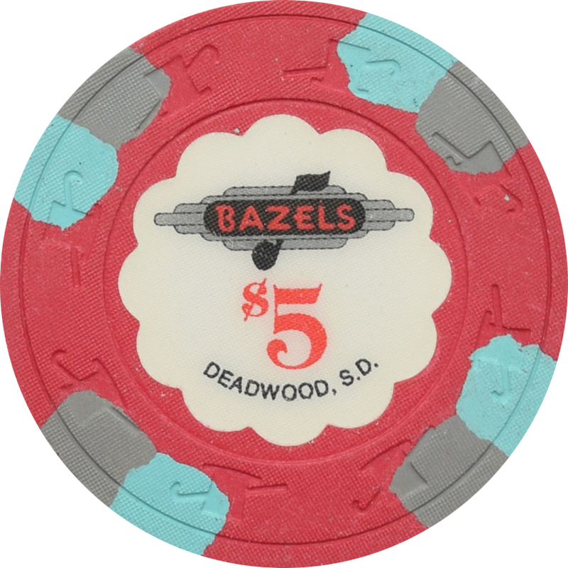 Bazels Casino Deadwood South Dakota $5 Chip