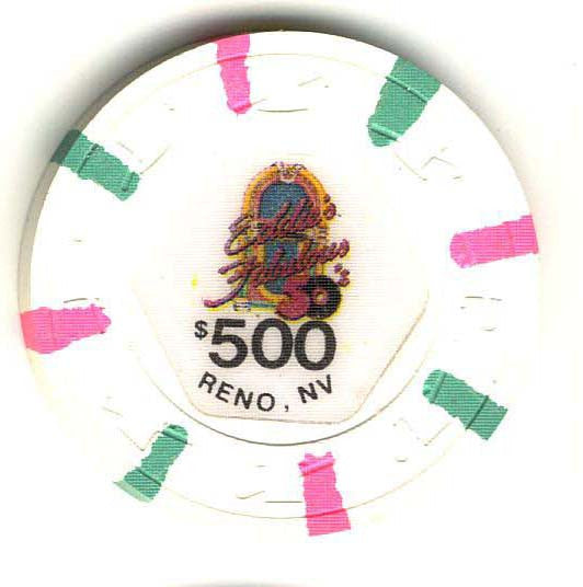 Eddies Fabulous $500 (white 1987) Chip - Spinettis Gaming - 1