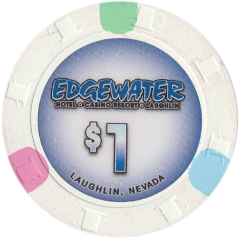 Edgewater Casino Laughlin NV $1 Chip 2016