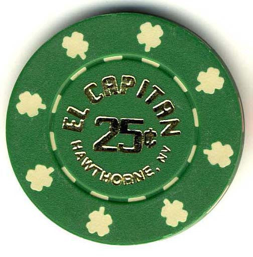 El Capitan 25 (green 1990) Chip - Spinettis Gaming - 1