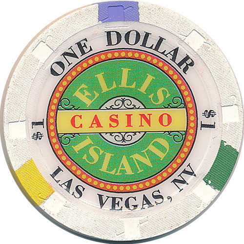 Ellis Island, Las Vegas NV $1 Casino Chip - Spinettis Gaming - 2