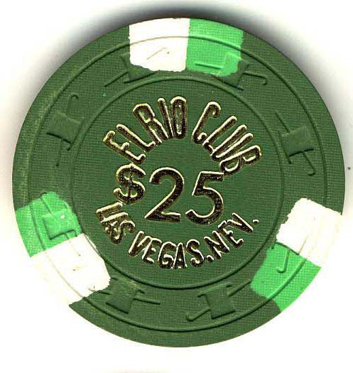 El Rio Club $25 (green 1973) Chip - Spinettis Gaming - 1