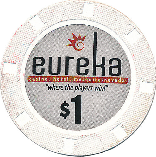 Eureka, Mesquite NV (#2) $1 Casino Chip - Spinettis Gaming - 1