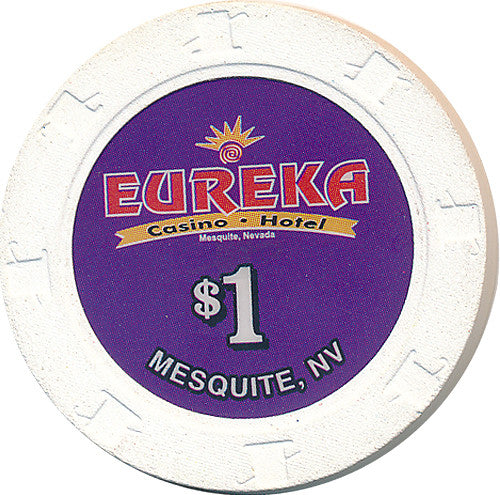 Eureka, Mesquite NV (#1) $1 Casino Chip - Spinettis Gaming - 2