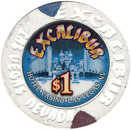 Excalibur, Las Vegas NV $1 Casino Chip - Spinettis Gaming - 1
