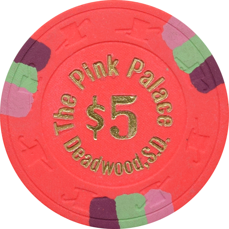 Pink Palace Casino Deadwood South Dakota $5 Chip
