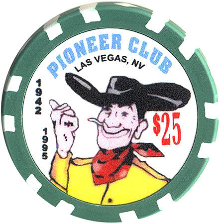 Pioneer Club $25 Chip - Spinettis Gaming - 1