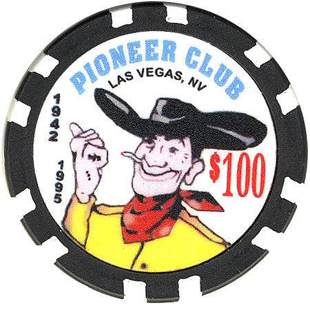 Pioneer Club $100 Chip - Spinettis Gaming - 1