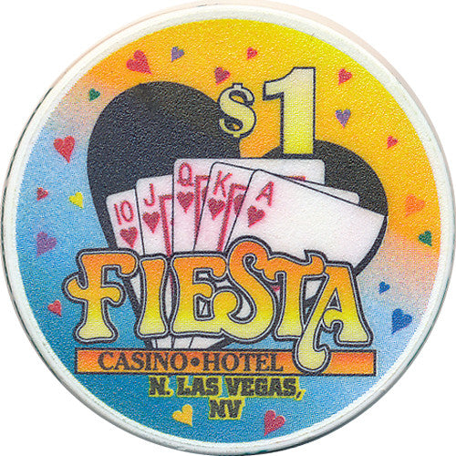 Fiesta, North Las Vegas NV (#2) $1 Casino Chip - Spinettis Gaming - 5