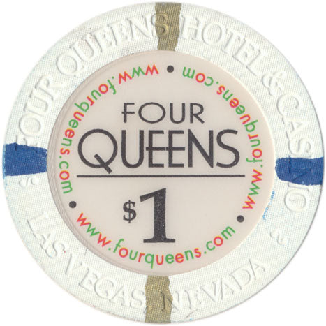 Four Queens Casino Las Vegas Nevada $1 Chip 2002