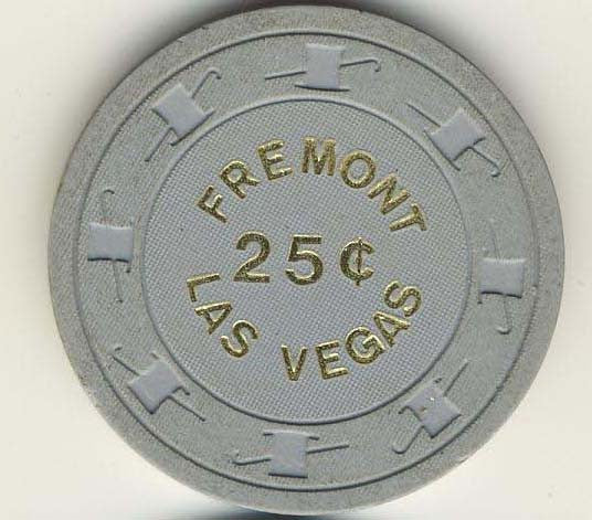 Fremont 25cent (gray 1980s) chip - Spinettis Gaming