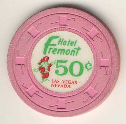 Fremont 50cent (pink 1980s) chip - Spinettis Gaming