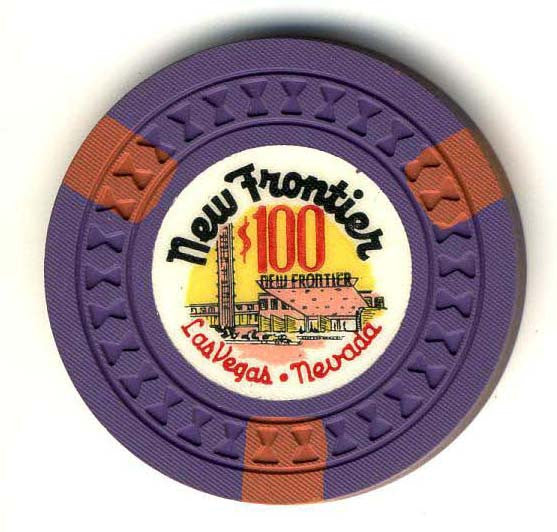 New Frontier Casino Las Vegas $100 Chip 1956 - Spinettis Gaming