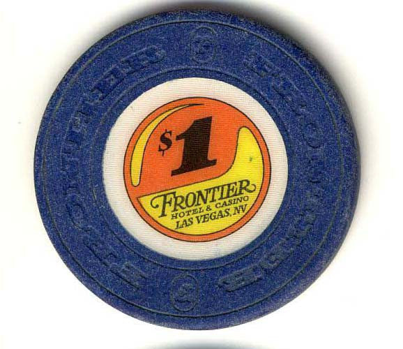 Frontier Hotel $1 (blue) chip - Spinettis Gaming - 2