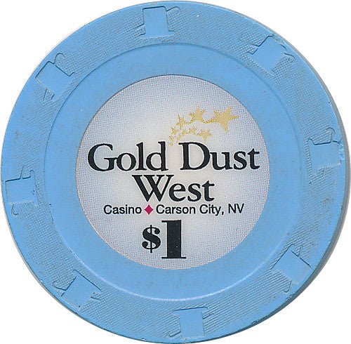 Gold Dust West, Reno NV $1 Casino Chip - Spinettis Gaming - 1