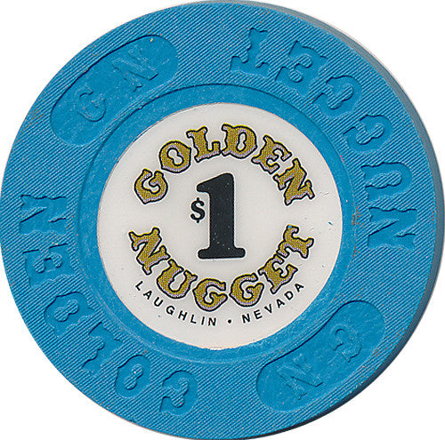 Golden Nugget, Laughlin NV $1 Casino Chip - Spinettis Gaming - 1