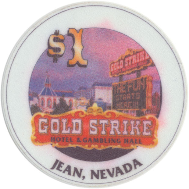 Gold Strike Casino Jean Nevada  $1 Chip 1999