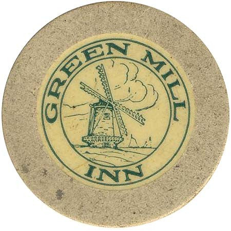 Green Mill Inn chip - Spinettis Gaming - 2