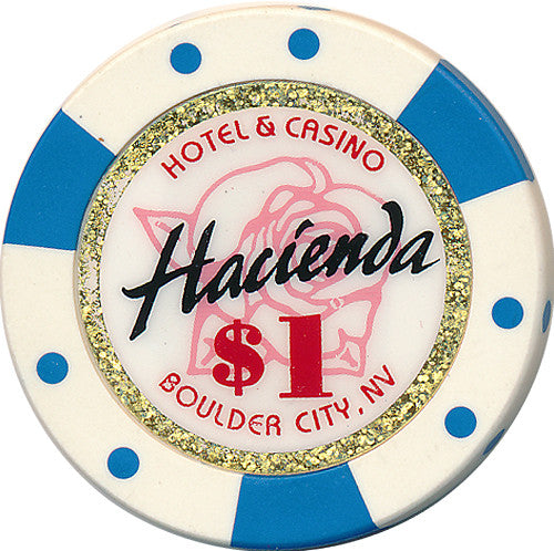 Hacienda, Boulder City NV $1 Casino Chip - Spinettis Gaming - 2