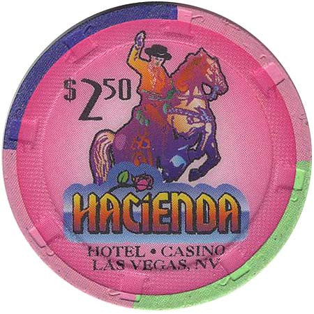Hacienda $2.50 (pink) chip - Spinettis Gaming - 2
