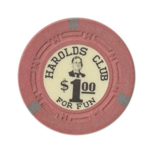 Harolds Club Casino Reno Nevada $1 Chip 1964 Raymond I Pappy