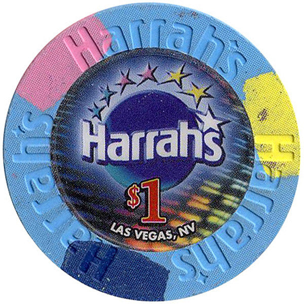 Harrah's Las Vegas NV $1 Casino Chip - Spinettis Gaming