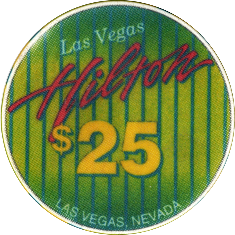 Las Vegas Hilton Casino Las Vegas Nevada $25 Chip
