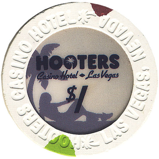 Hooters, Las Vegas NV (#2) $1 Casino Chip - Spinettis Gaming - 3