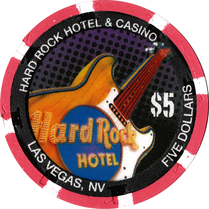 Hard Rock Casino Las Vegas Nevada $5 Labor Day Chip