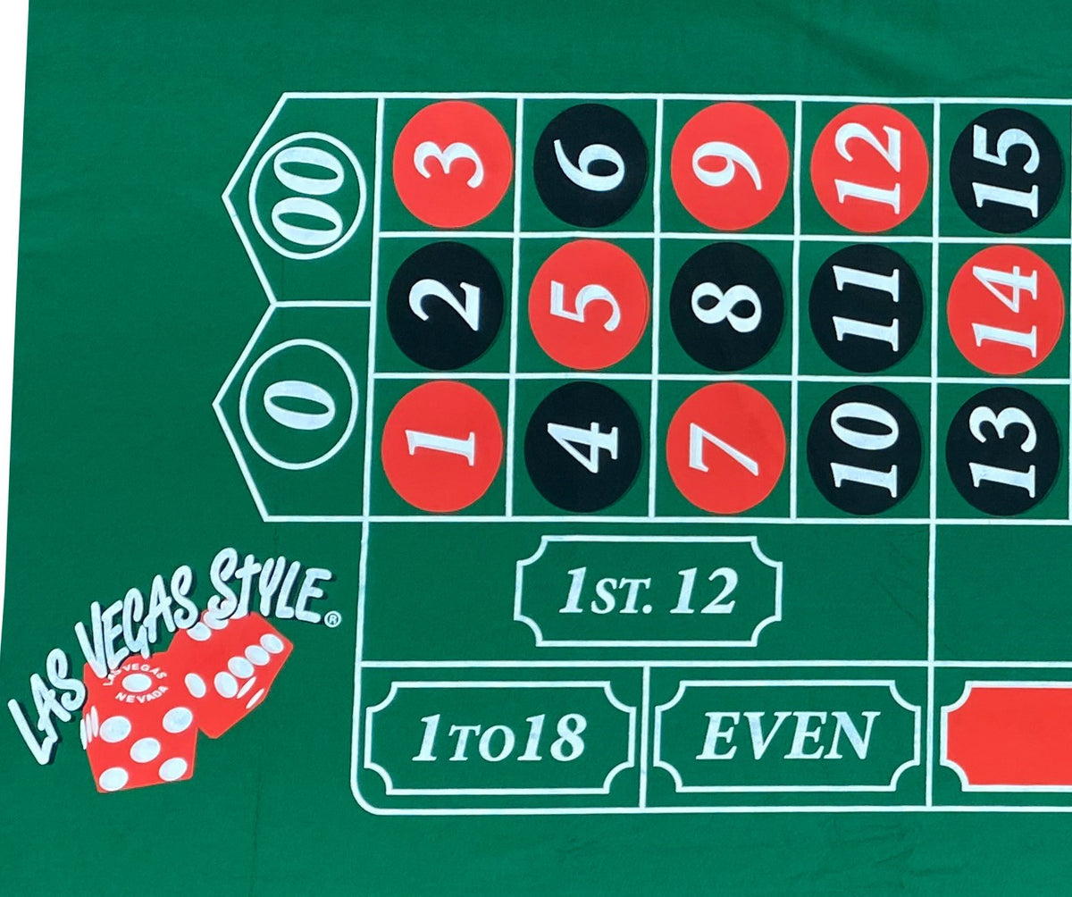 Roulette Rug Roulette Felt Layout for Home Use