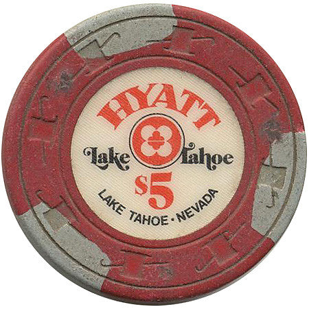Hyatt Lake Tahoe $5 chip - Spinettis Gaming - 2