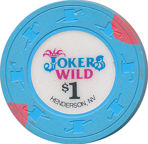 Jokers Wild, Henderson NV $1 Casino Chip - Spinettis Gaming - 1