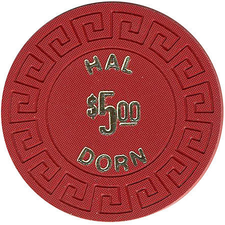 Hal Dorn $5 (red) chip - Spinettis Gaming - 1