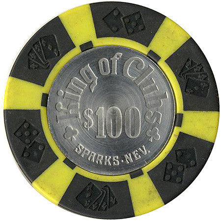 King of Clubs $100 chip - Spinettis Gaming - 2