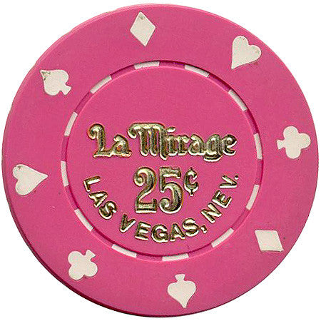 La Mirage Las Vegas 25cent chip - Spinettis Gaming