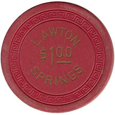 Lawton Springs $1 chip - Spinettis Gaming - 1