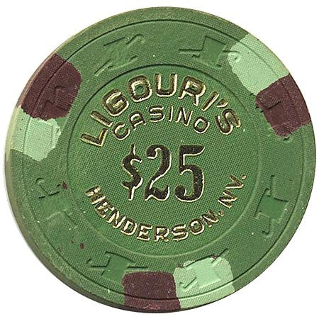 Ligouri's Casino $25 (green) chip - Spinettis Gaming - 2