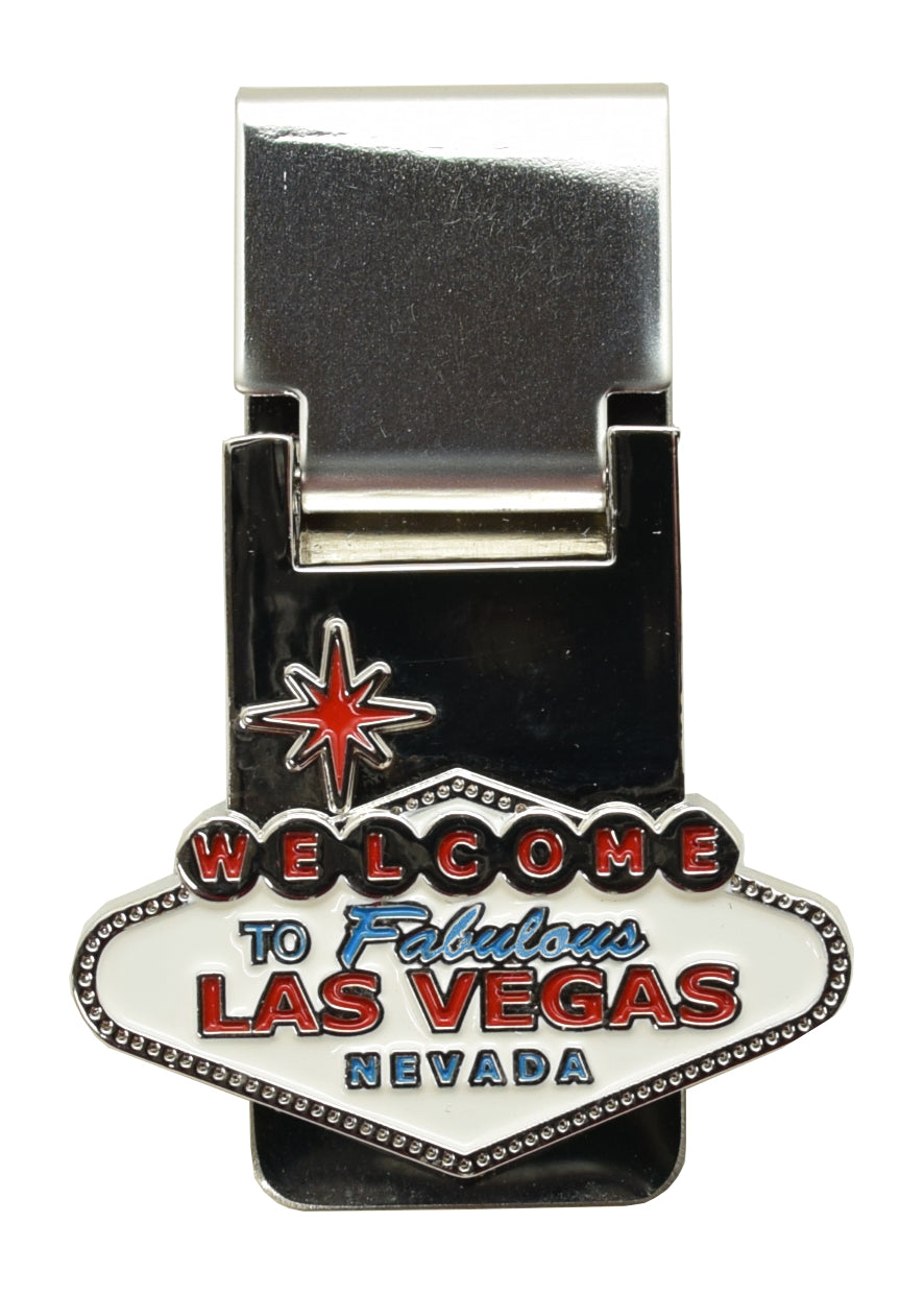 Money Clip Multi Color Las Vegas Sign Money Clip Souvenir