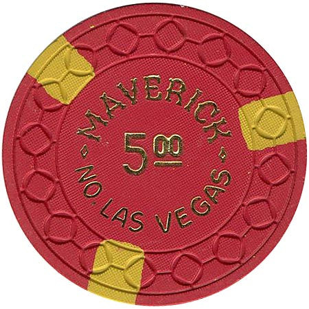 Maverick Casino North Las Vegas $5 chip - Spinettis Gaming