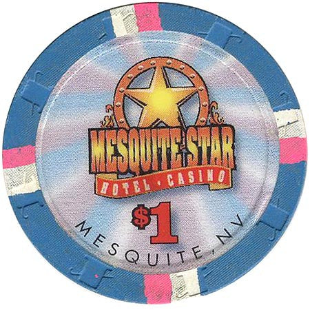 Mesquite Star Casino $1 chip - Spinettis Gaming - 2