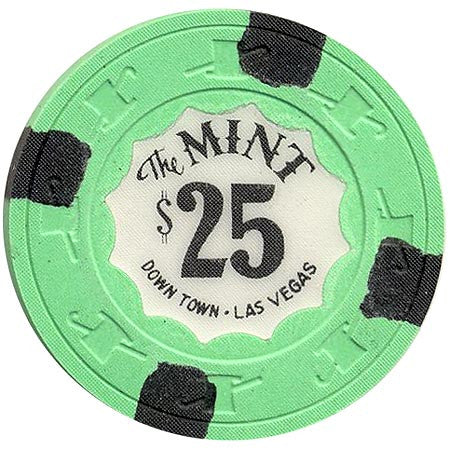 The Mint $25 (green) chip - Spinettis Gaming - 1