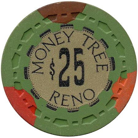 Money Tree Reno $25 (green) chip - Spinettis Gaming