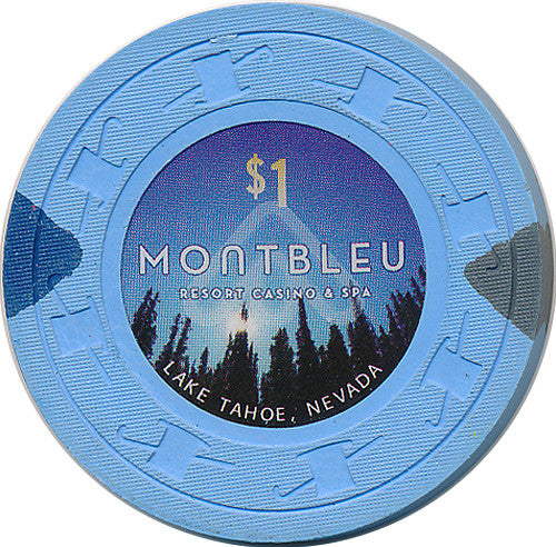 Montbleu, Lake Tahoe NV $1 Casino Chip - Spinettis Gaming - 2