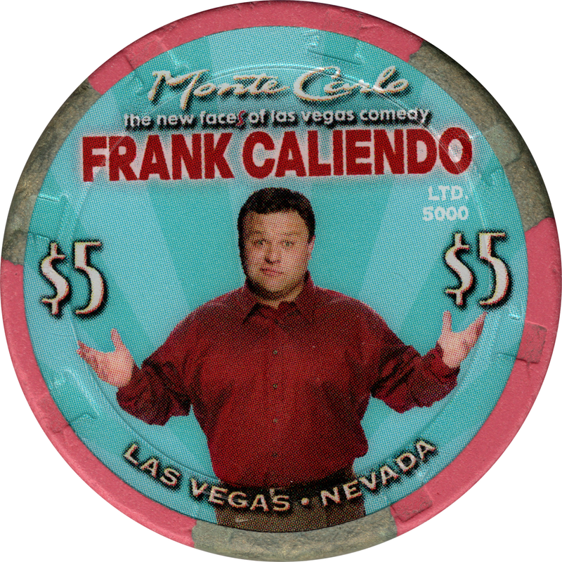 Monte Carlo Casino Las Vegas Nevada $5 Frank Caliendo Chip 2010