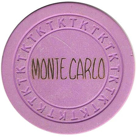 Monte Carlo Club Las Vegas Lavender chip 1946 - Spinettis Gaming